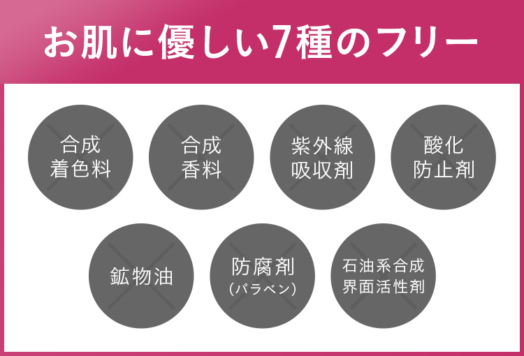 バストケアクリニック　肌　優しい　7種　フリー　刺激成分　不使用
